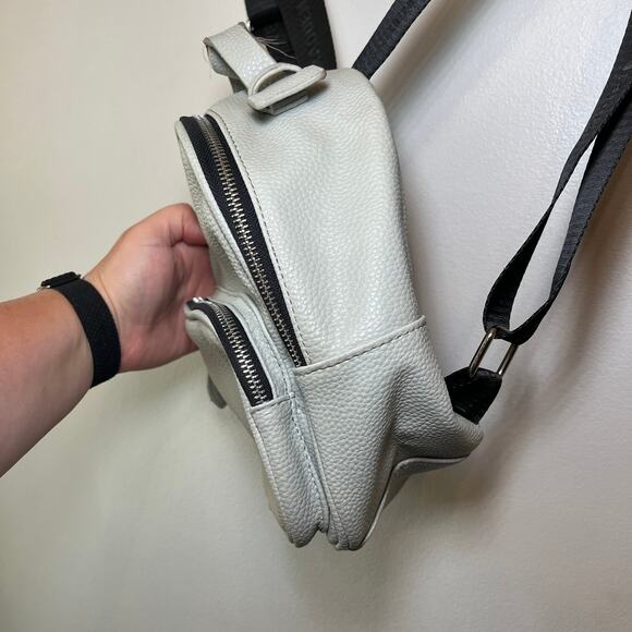 Steve Madden Women's Faux Leather Mini Backpack Adjustable Light Green - Picture 4 of 9